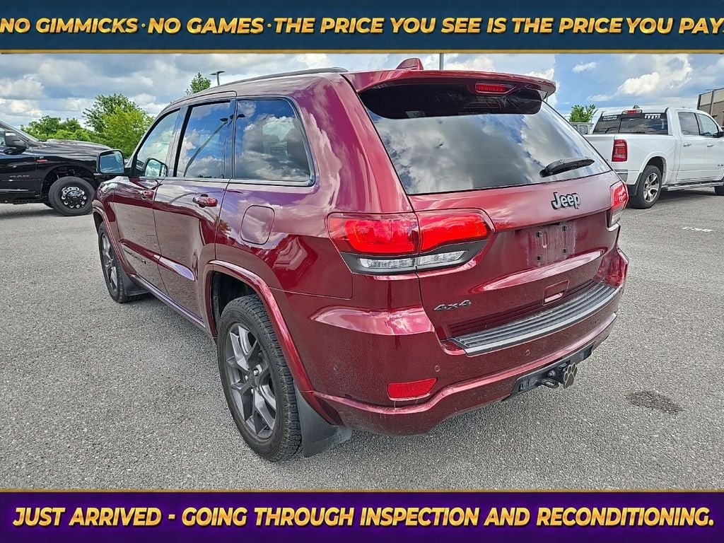 2021 Jeep Grand Cherokee 80th Anniversary 4x4