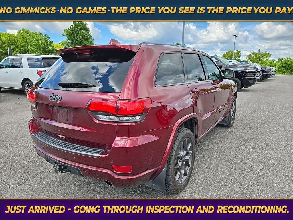 2021 Jeep Grand Cherokee 80th Anniversary 4x4