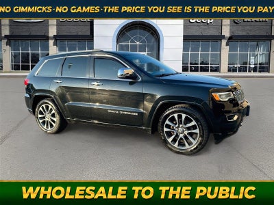 2018 Jeep Grand Cherokee Overland 4x4