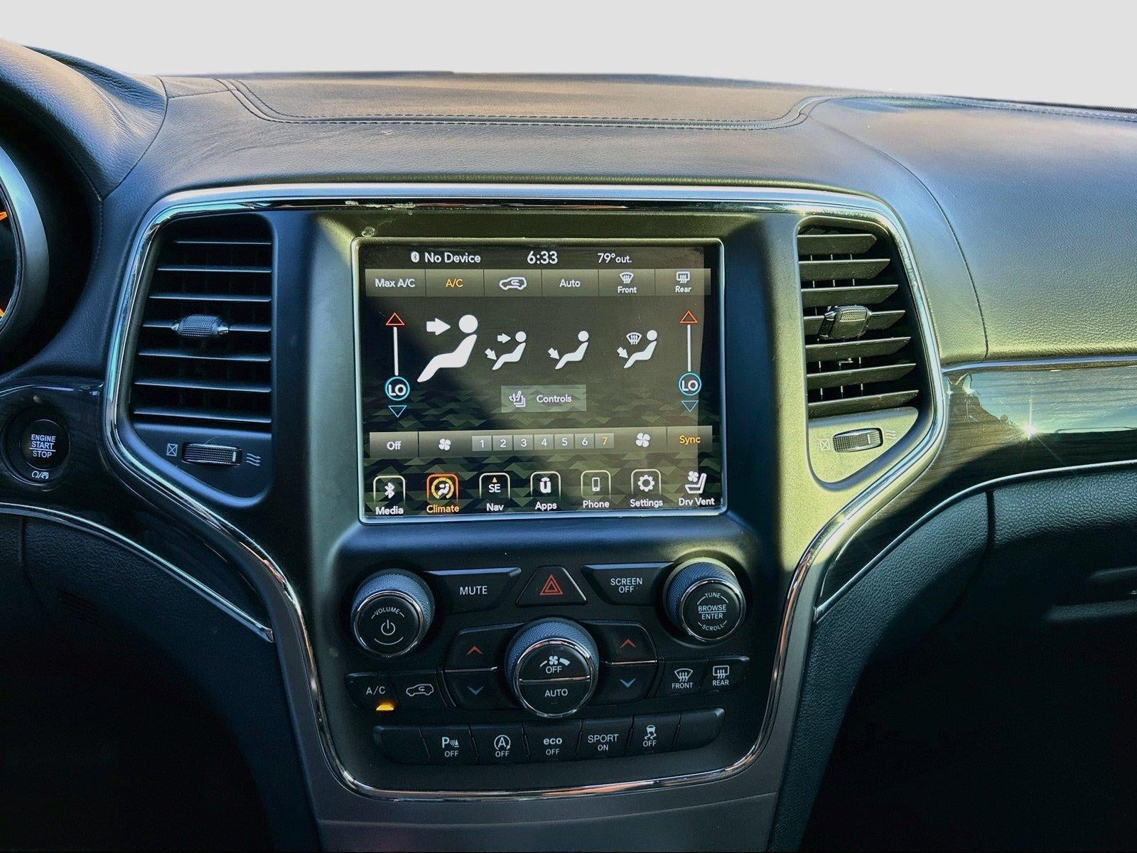 2018 Jeep Grand Cherokee Overland 4x4
