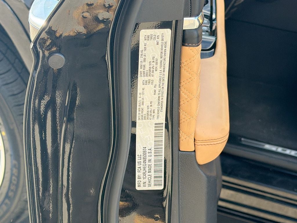 2022 Jeep Grand Cherokee Summit 4x4