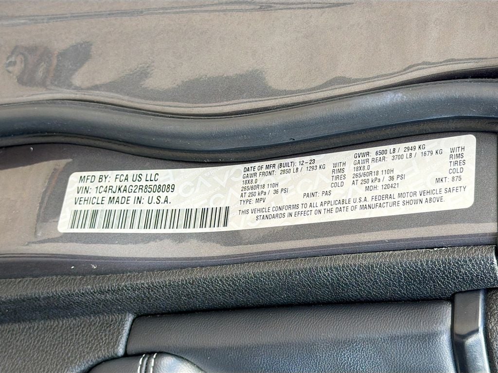 2024 Jeep Grand Cherokee L Altitude 4x4