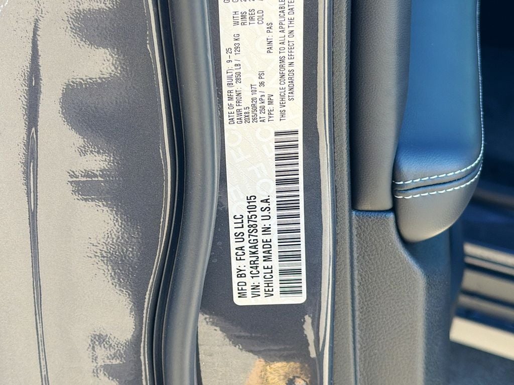 2025 Jeep Grand Cherokee GRAND CHEROKEE L ALTITUDE X 4X4