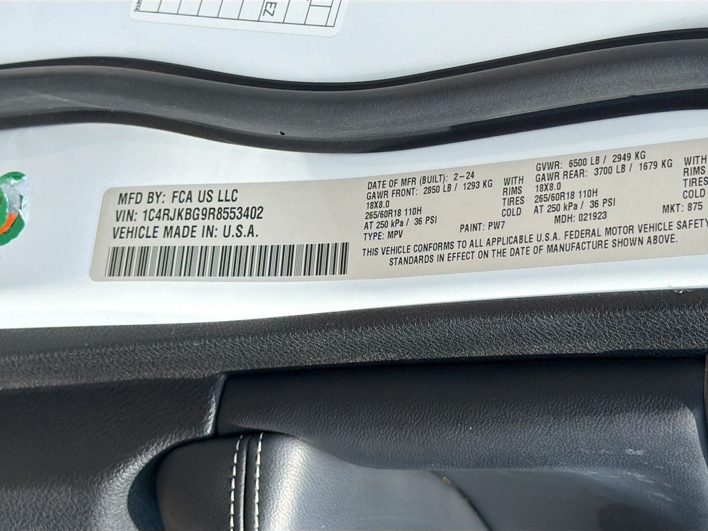 2024 Jeep Grand Cherokee L Limited 4x4