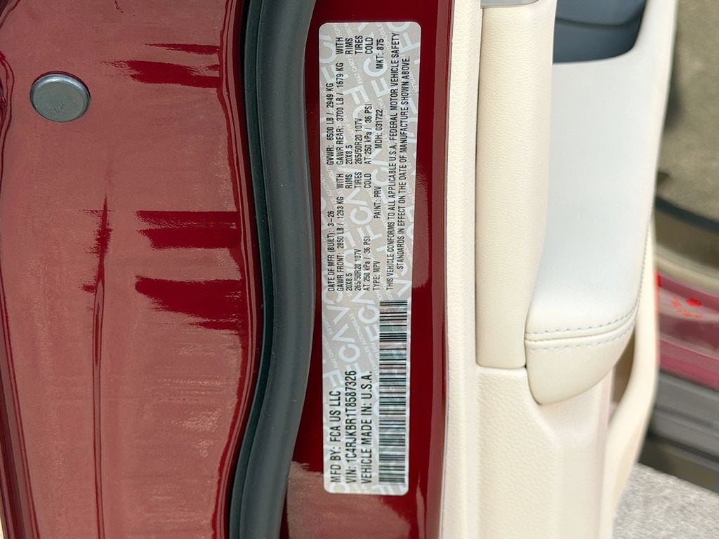 2026 Jeep Grand Cherokee GRAND CHEROKEE L LIMITED 4X4