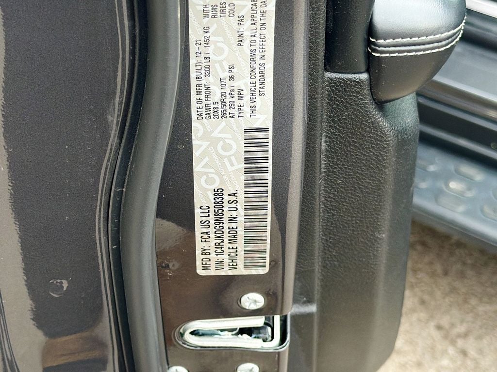 2022 Jeep Grand Cherokee L Overland 4x4