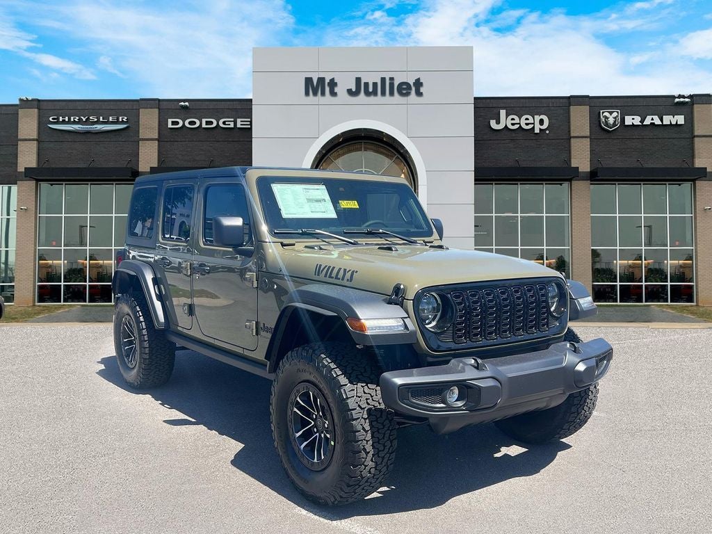 2025 Jeep Wrangler WRANGLER 4-DOOR WILLYS