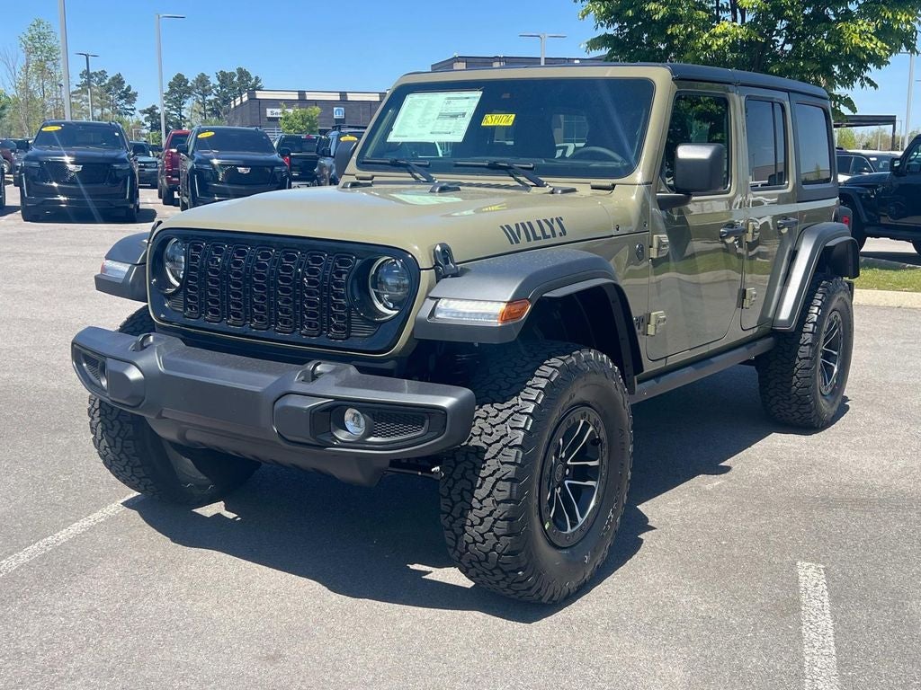 2025 Jeep Wrangler WRANGLER 4-DOOR WILLYS
