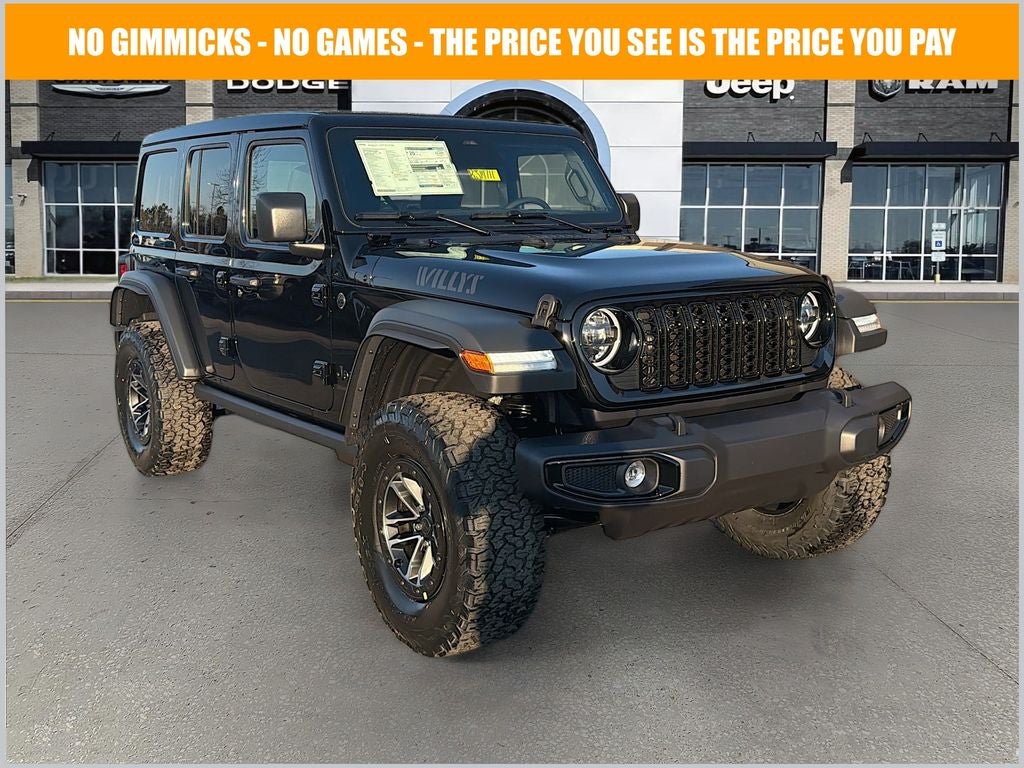 2026 Jeep Wrangler WRANGLER 4-DOOR WILLYS