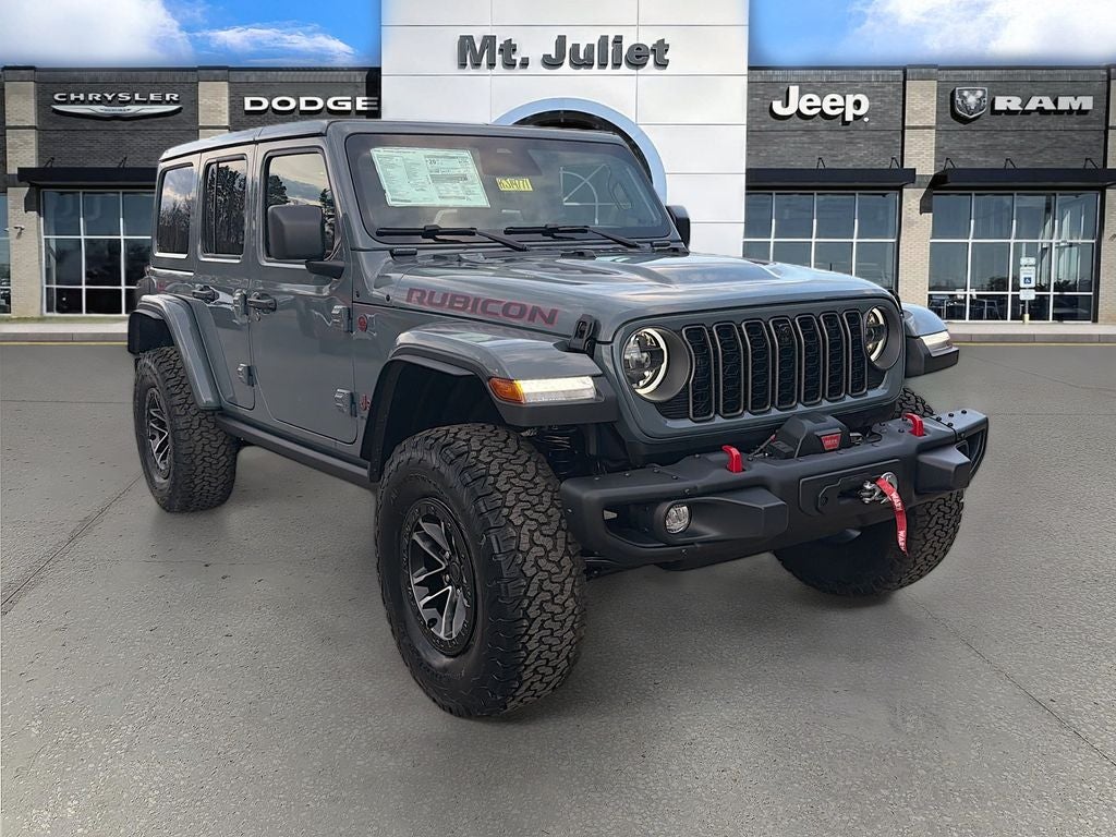 2026 Jeep Wrangler WRANGLER 4-DOOR RUBICON X
