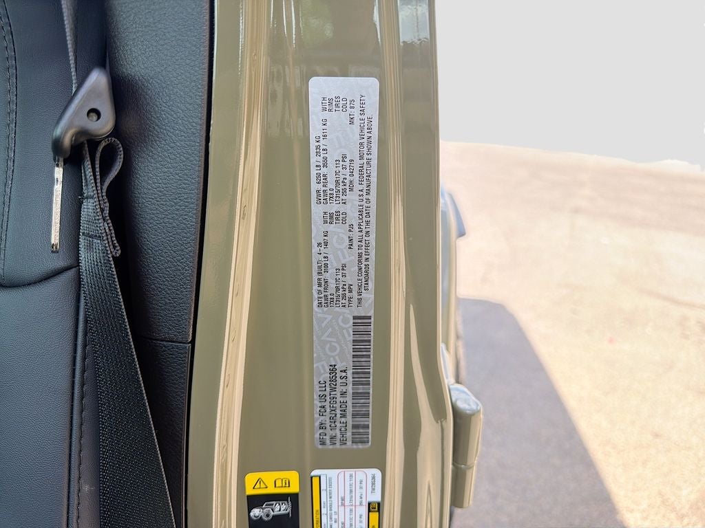 2026 Jeep Wrangler WRANGLER 4-DOOR RUBICON X