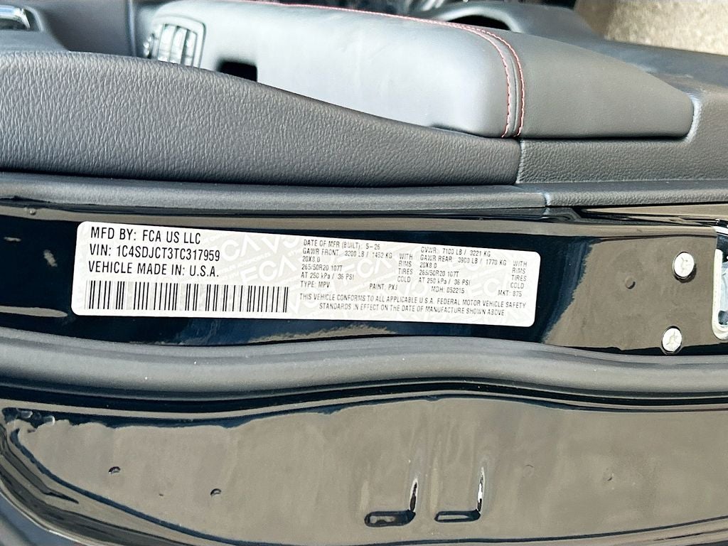 2026 Dodge Durango DURANGO GT PLUS AWD HEMI V8