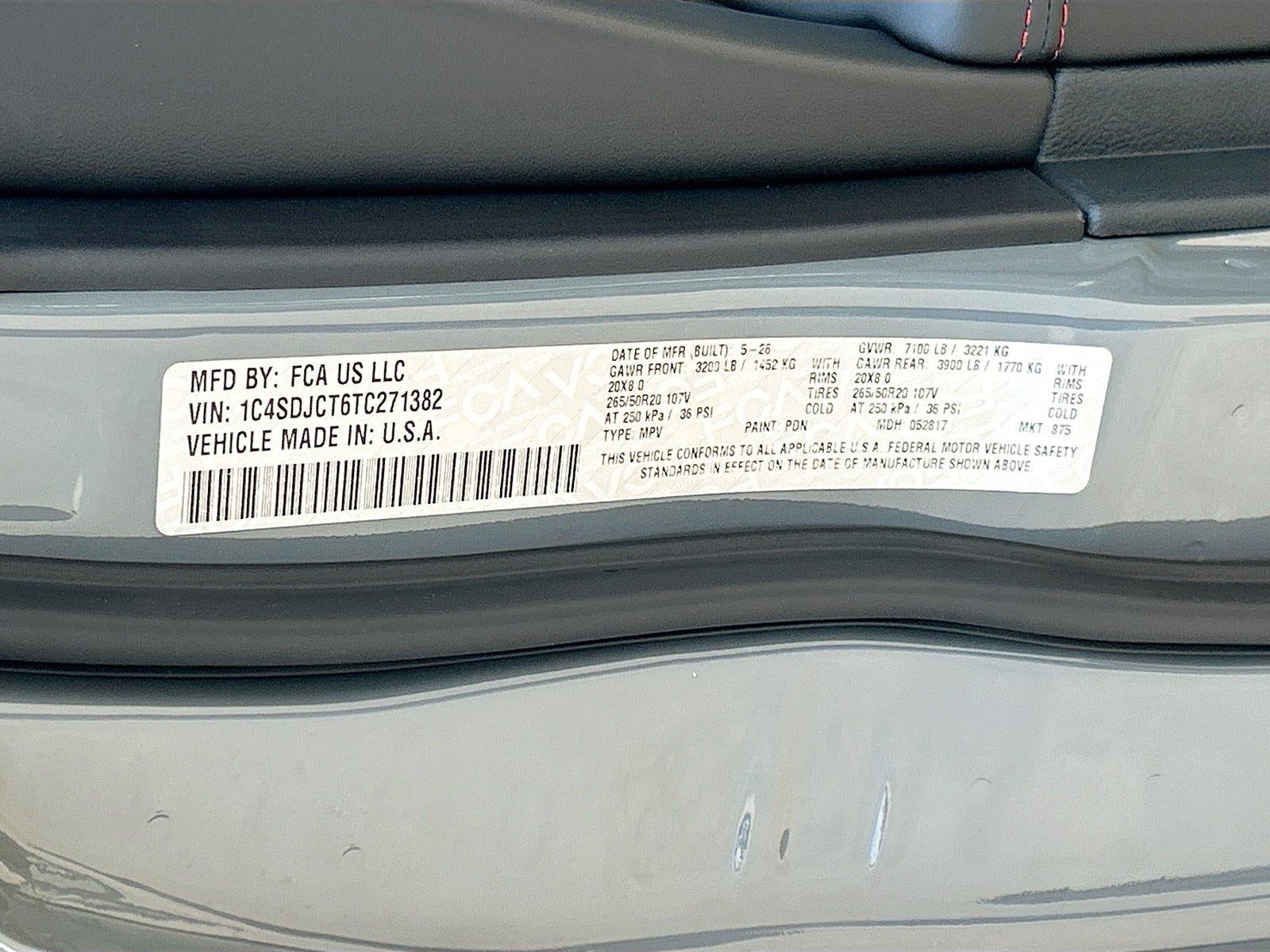 2026 Dodge Durango DURANGO GT PLUS AWD HEMI V8