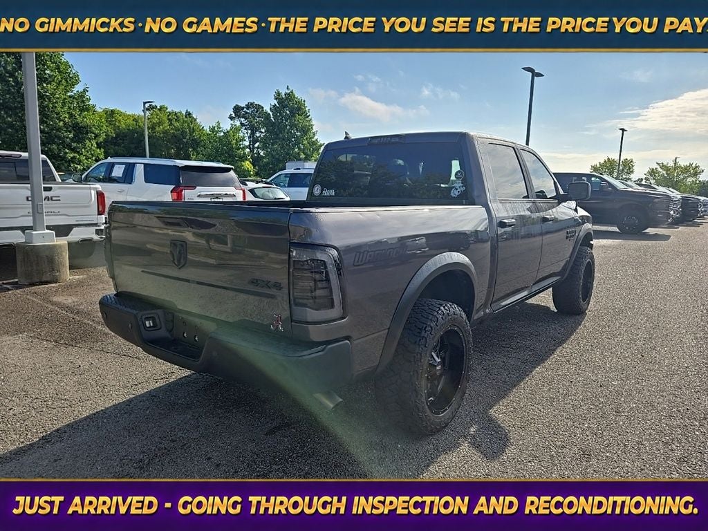 2022 RAM 1500 Classic Warlock Crew Cab 4x4 5'7' Box