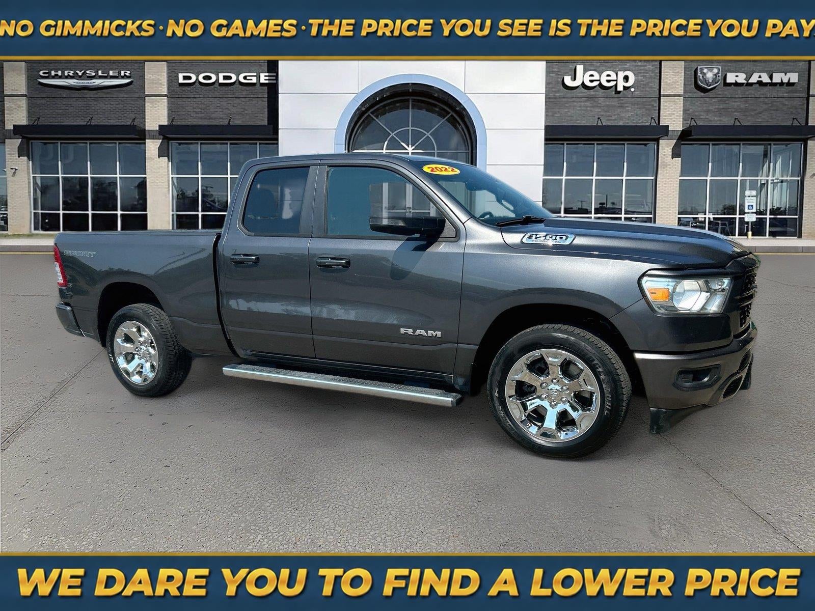 2022 RAM 1500 Big Horn Quad Cab 4x2 6'4' Box