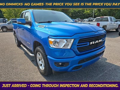 2021 RAM 1500 Big Horn Quad Cab 4x4 6'4' Box