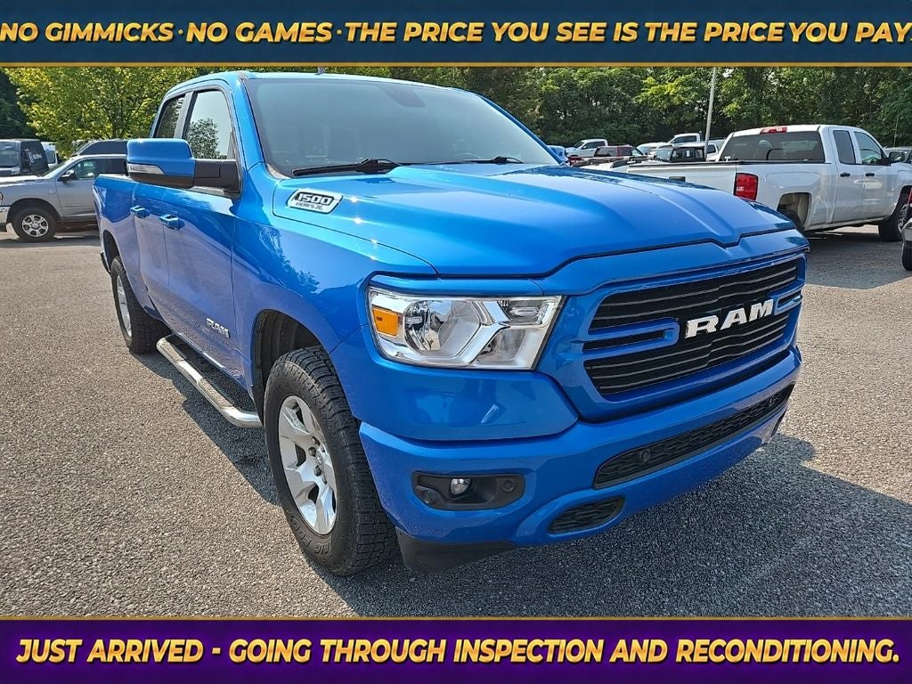 2021 RAM 1500 Big Horn Quad Cab 4x4 6'4' Box