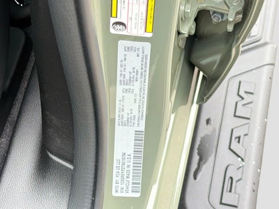 2026 RAM Ram 1500 RAM 1500 BIG HORN CREW CAB 4X4 5'7' BOX