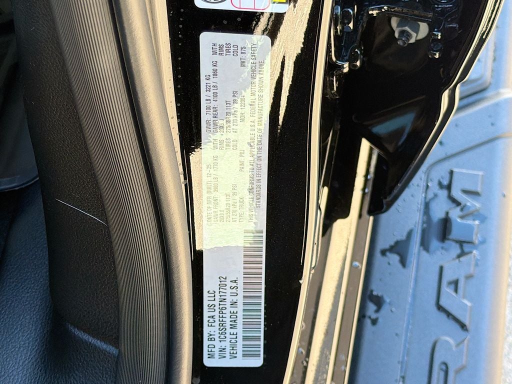 2026 RAM Ram 1500 RAM 1500 BIG HORN CREW CAB 4X4 5'7' BOX