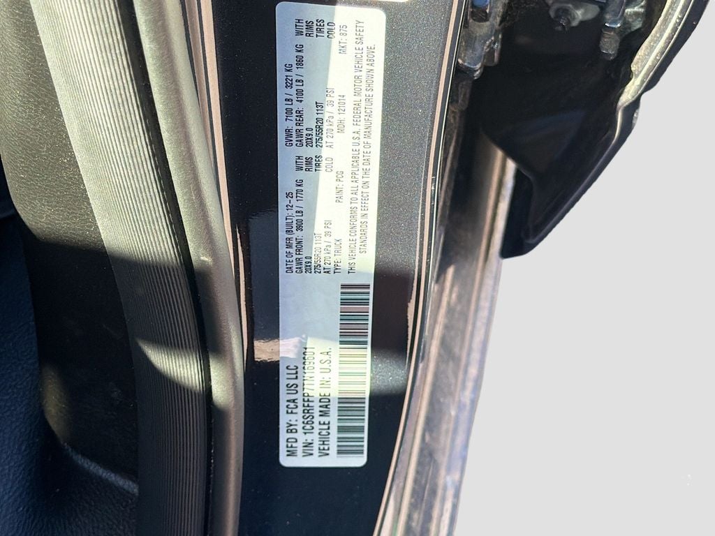 2026 RAM Ram 1500 RAM 1500 BIG HORN CREW CAB 4X4 5'7' BOX