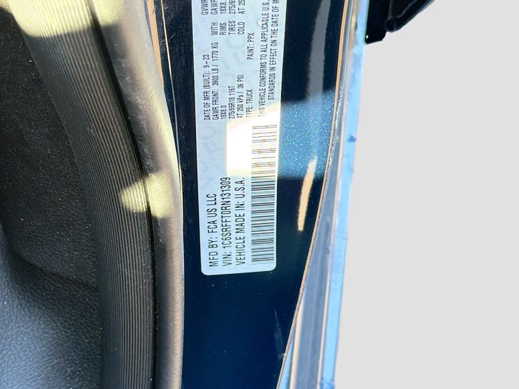 2024 RAM 1500 Big Horn Crew Cab 4x4 5'7' Box