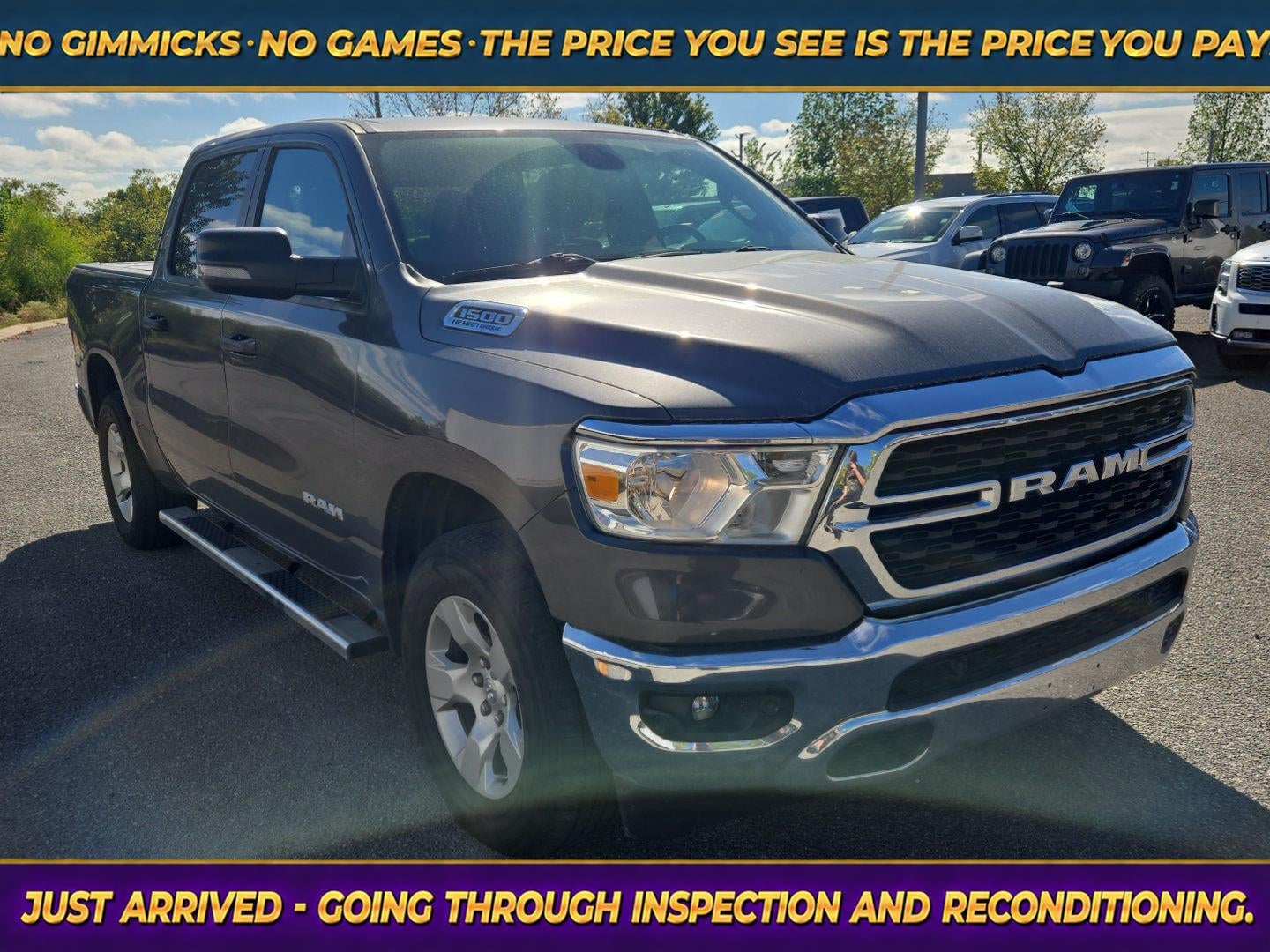 2023 RAM 1500 Big Horn Crew Cab 4x4 5'7' Box