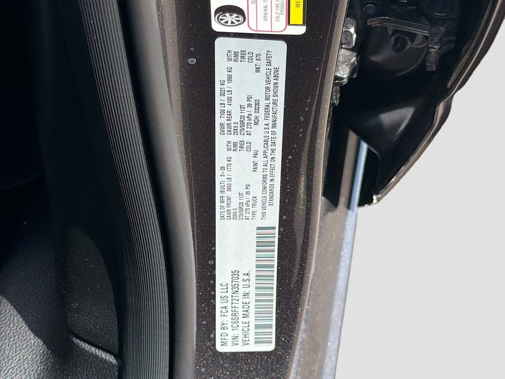 2026 RAM Ram 1500 RAM 1500 BIG HORN CREW CAB 4X4 5'7' BOX