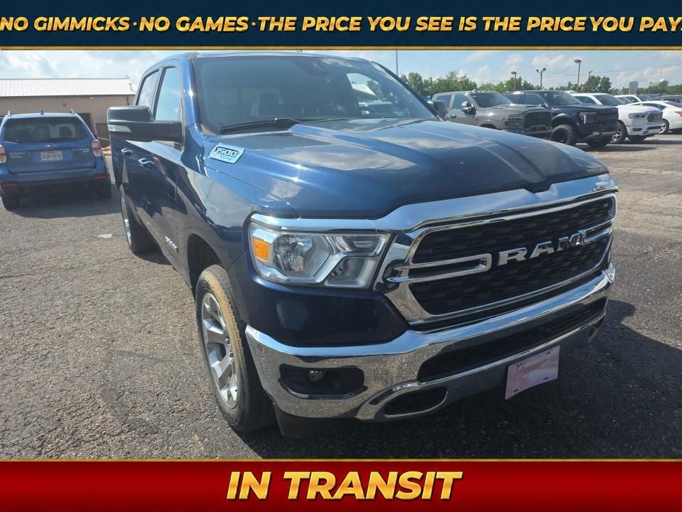 2022 RAM 1500 Big Horn Crew Cab 4x4 5'7' Box