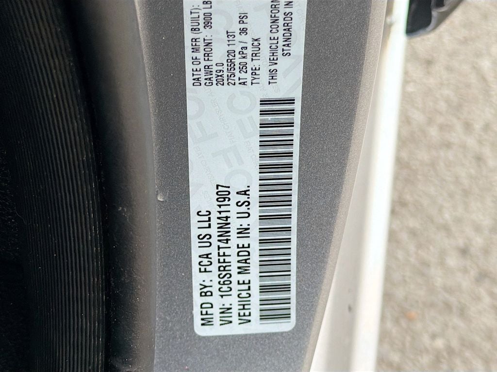 2022 RAM 1500 Big Horn Crew Cab 4x4 5'7' Box