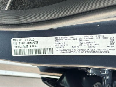 2026 RAM Ram 1500 RAM 1500 BIG HORN CREW CAB 4X4 5'7' BOX