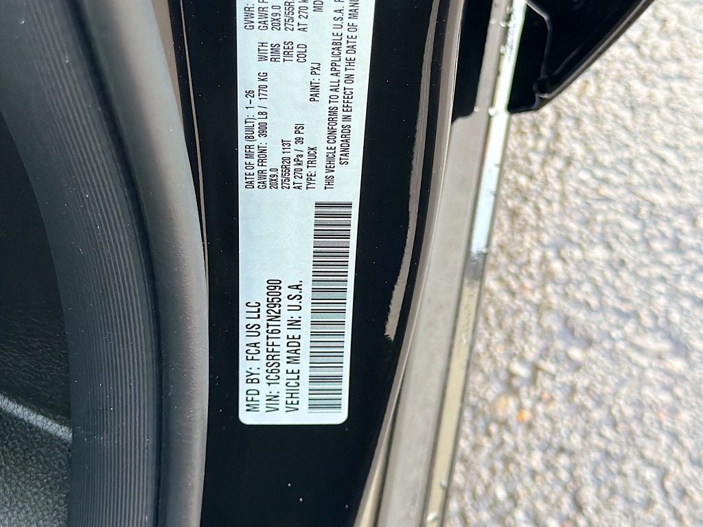 2026 RAM Ram 1500 RAM 1500 BIG HORN CREW CAB 4X4 5'7' BOX