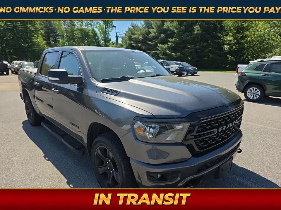 2022 RAM 1500 Big Horn Crew Cab 4x4 5'7' Box
