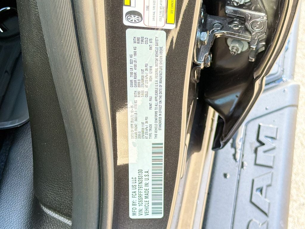 2026 RAM Ram 1500 RAM 1500 BIG HORN CREW CAB 4X4 5'7' BOX