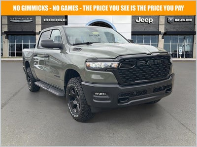 2026 RAM Ram 1500 RAM 1500 WARLOCK CREW CAB 4X4 5'7' BOX