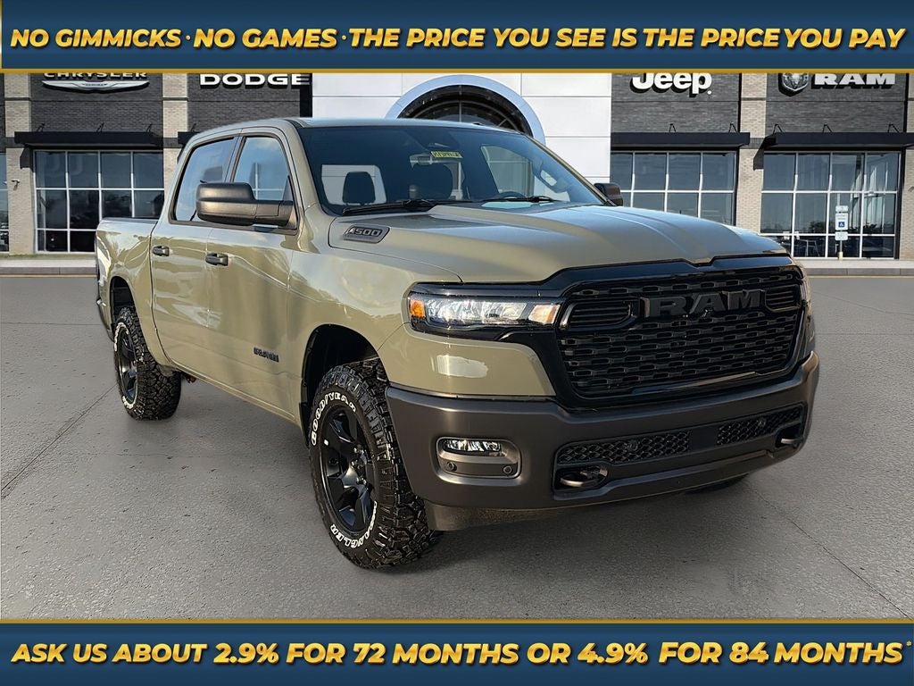 2026 RAM Ram 1500 RAM 1500 WARLOCK CREW CAB 4X4 5'7' BOX