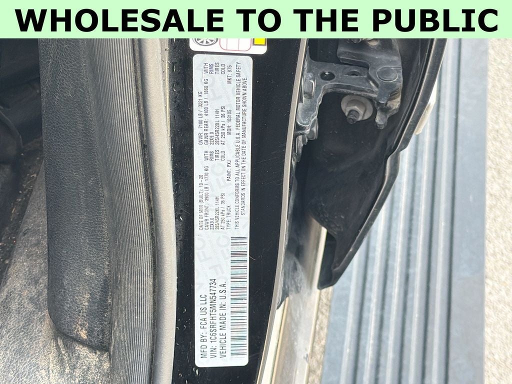 2021 RAM 1500 Limited Crew Cab 4x4 5'7' Box