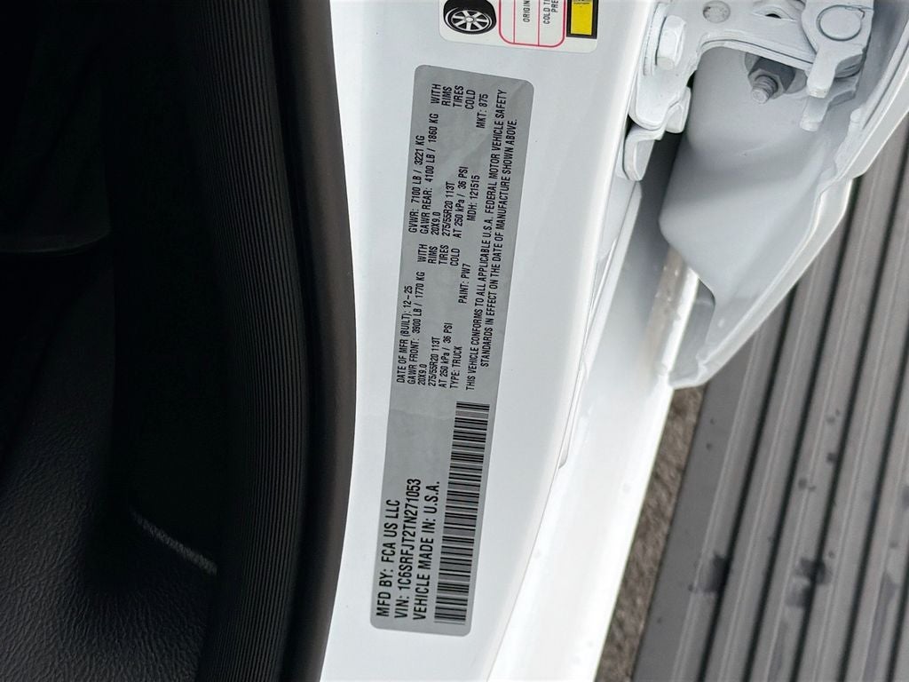 2026 RAM Ram 1500 RAM 1500 LARAMIE CREW CAB 4X4 5'7' BOX