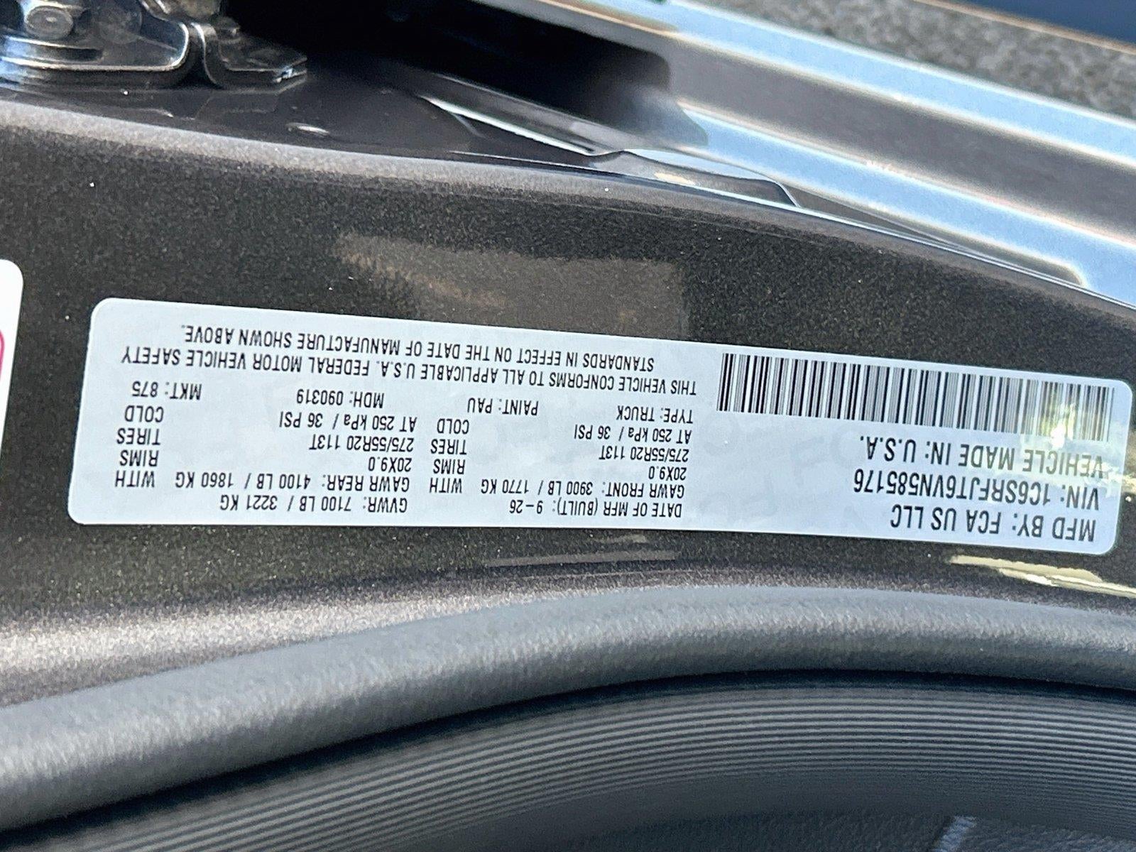 2027 RAM Ram 1500 RAM 1500 LARAMIE CREW CAB 4X4 5'7' BOX