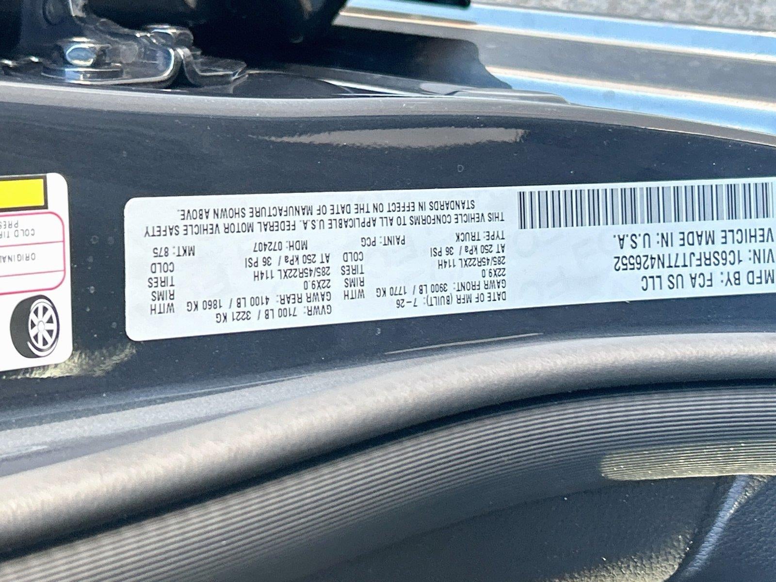 2026 RAM Ram 1500 RAM 1500 LARAMIE CREW CAB 4X4 5'7' BOX