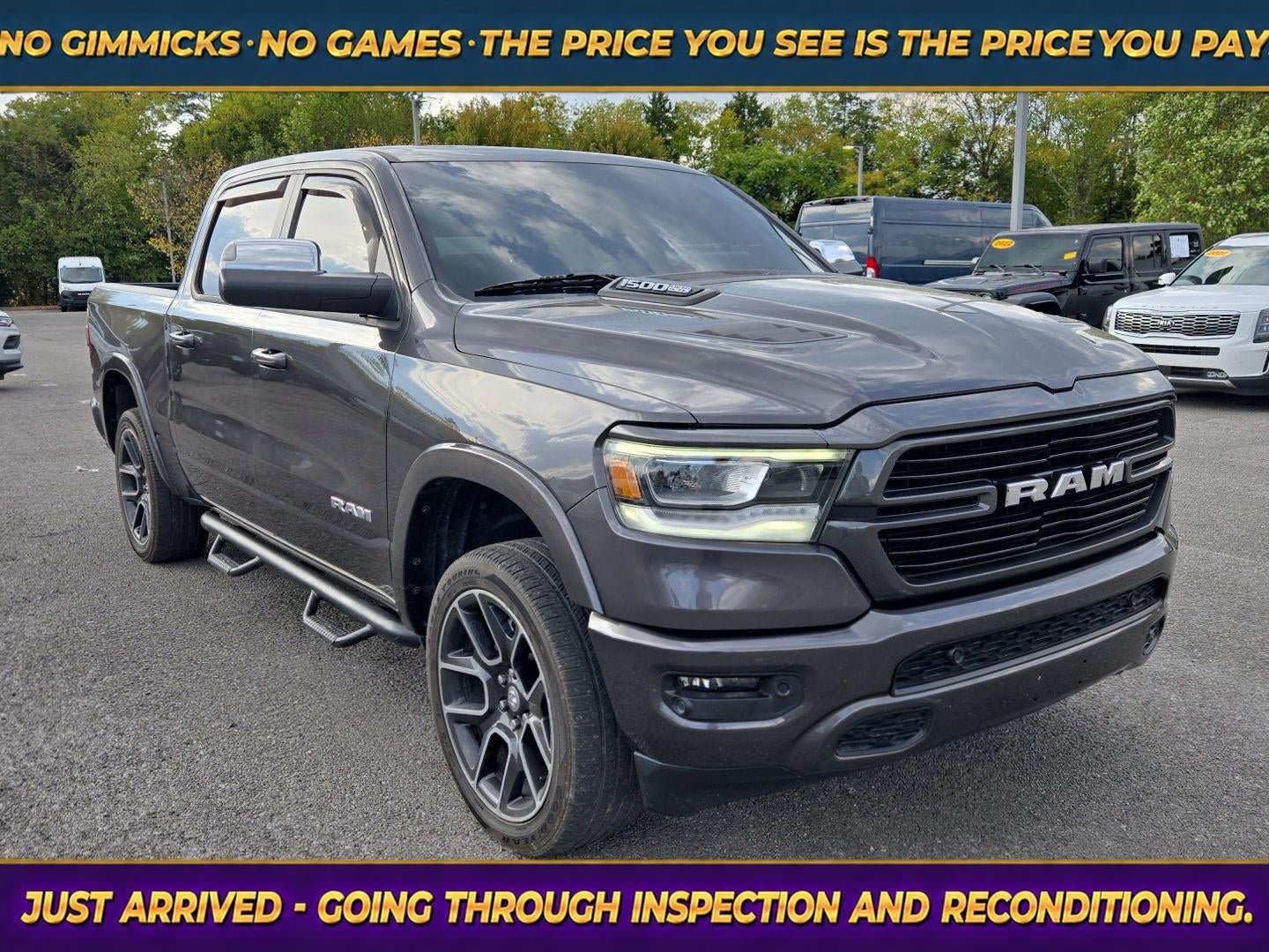 2019 RAM 1500 Laramie Crew Cab 4x4 5'7' Box