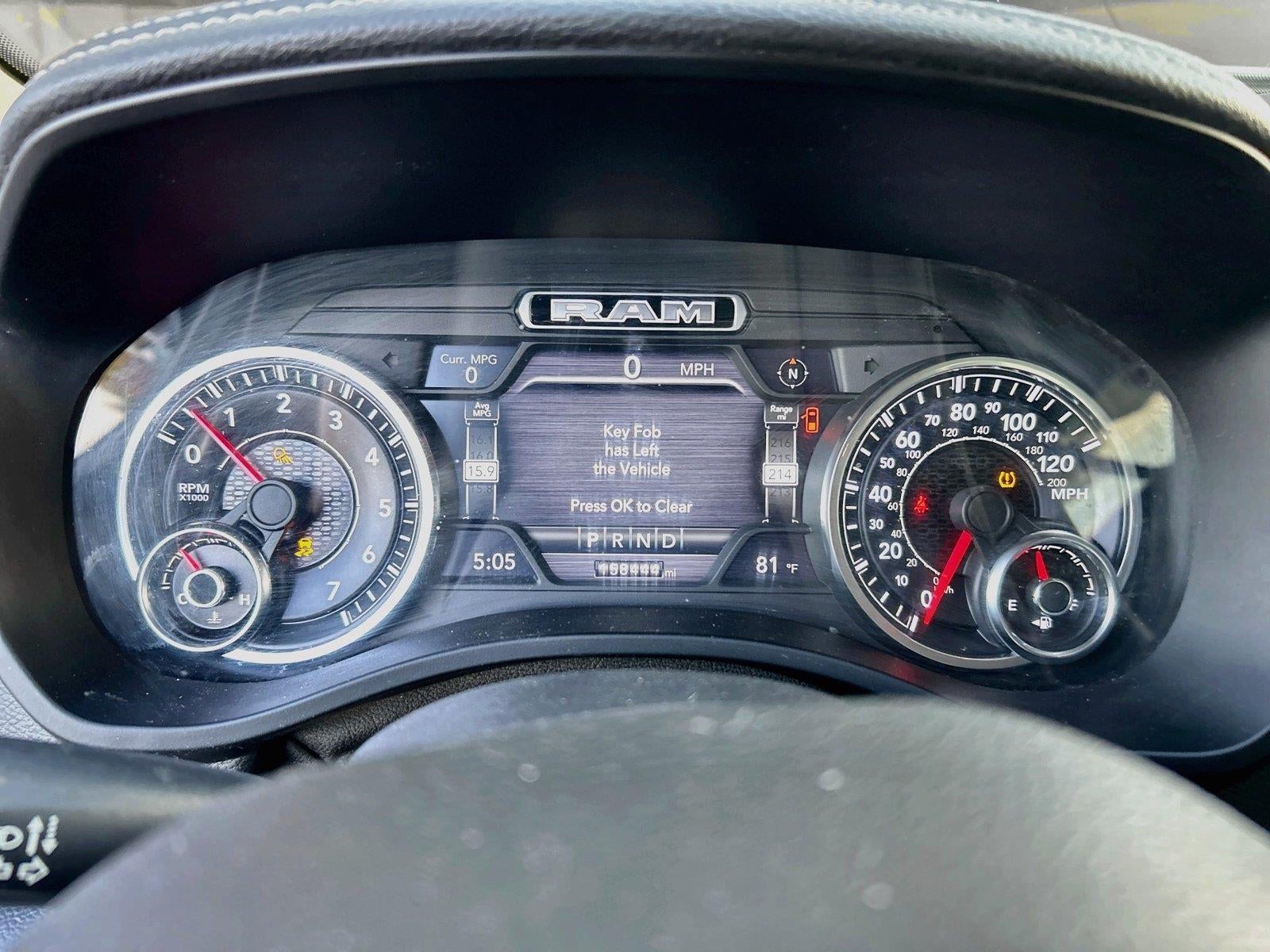 2019 RAM 1500 Laramie Crew Cab 4x4 5'7' Box