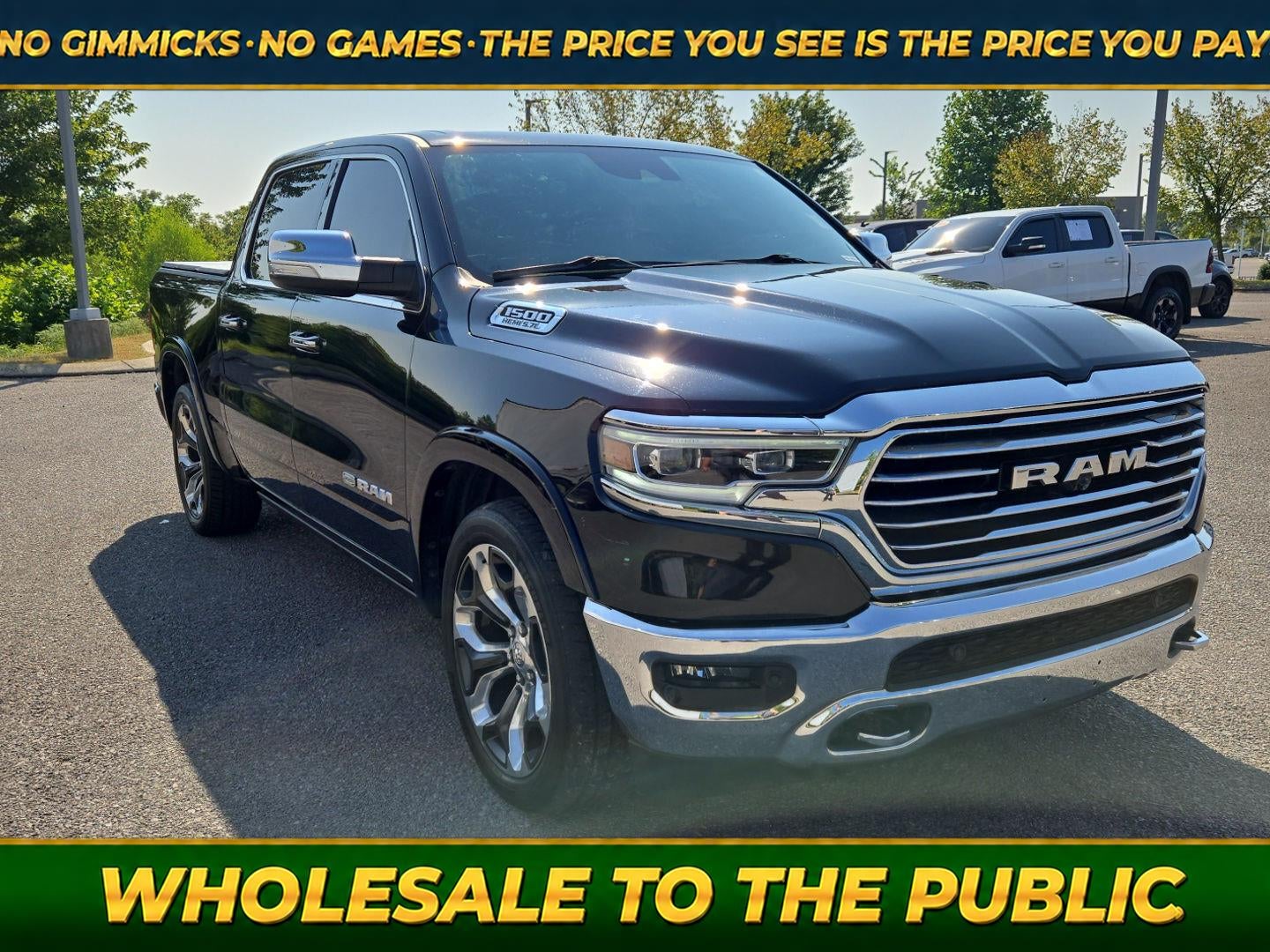 2019 RAM 1500 Longhorn Crew Cab 4x4 5'7' Box