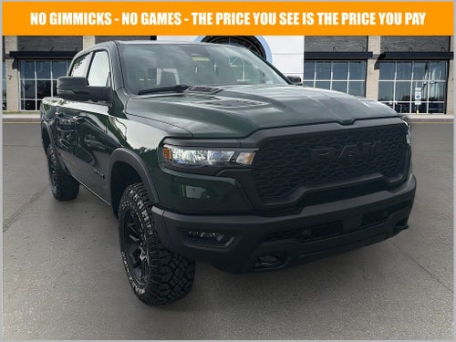 2026 RAM Ram 1500 RAM 1500 REBEL CREW CAB 4X4 5'7' BOX