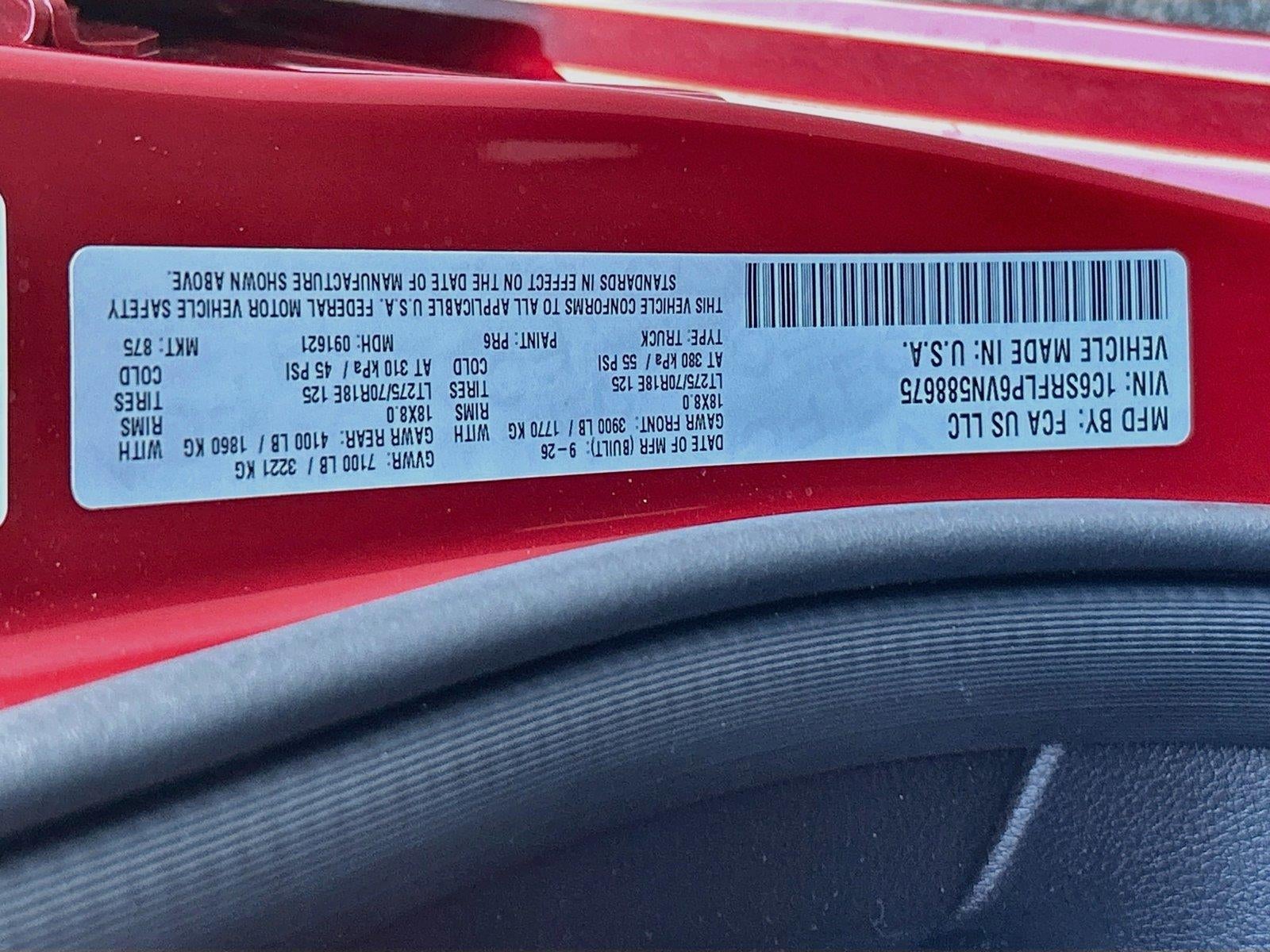 2027 RAM Ram 1500 RAM 1500 REBEL CREW CAB 4X4 5'7' BOX