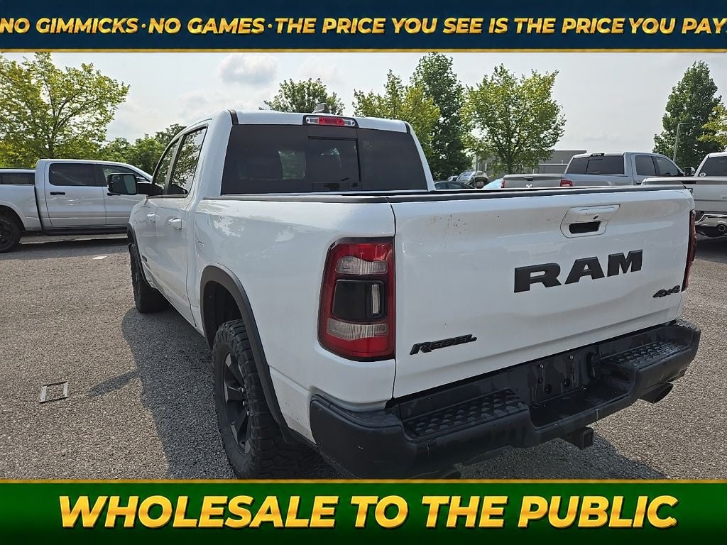 2019 RAM 1500 Rebel Crew Cab 4x4 5'7' Box