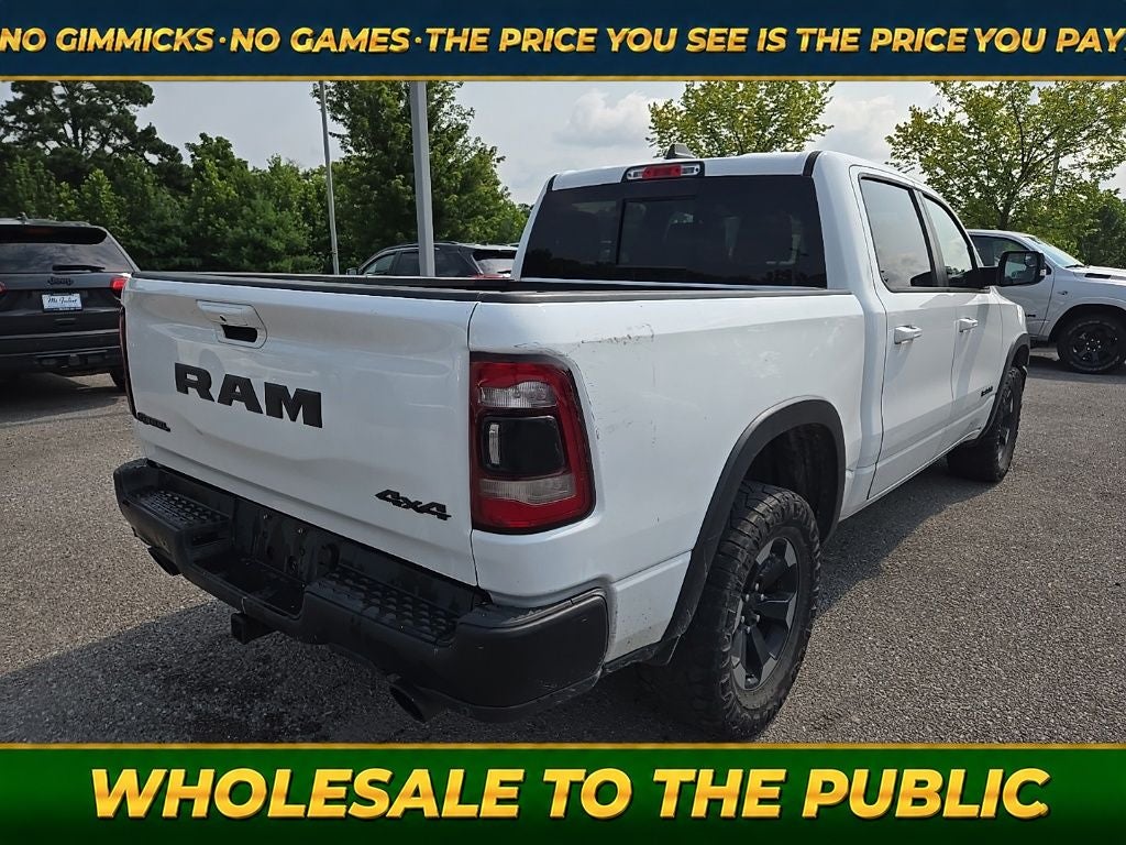 2019 RAM 1500 Rebel Crew Cab 4x4 5'7' Box
