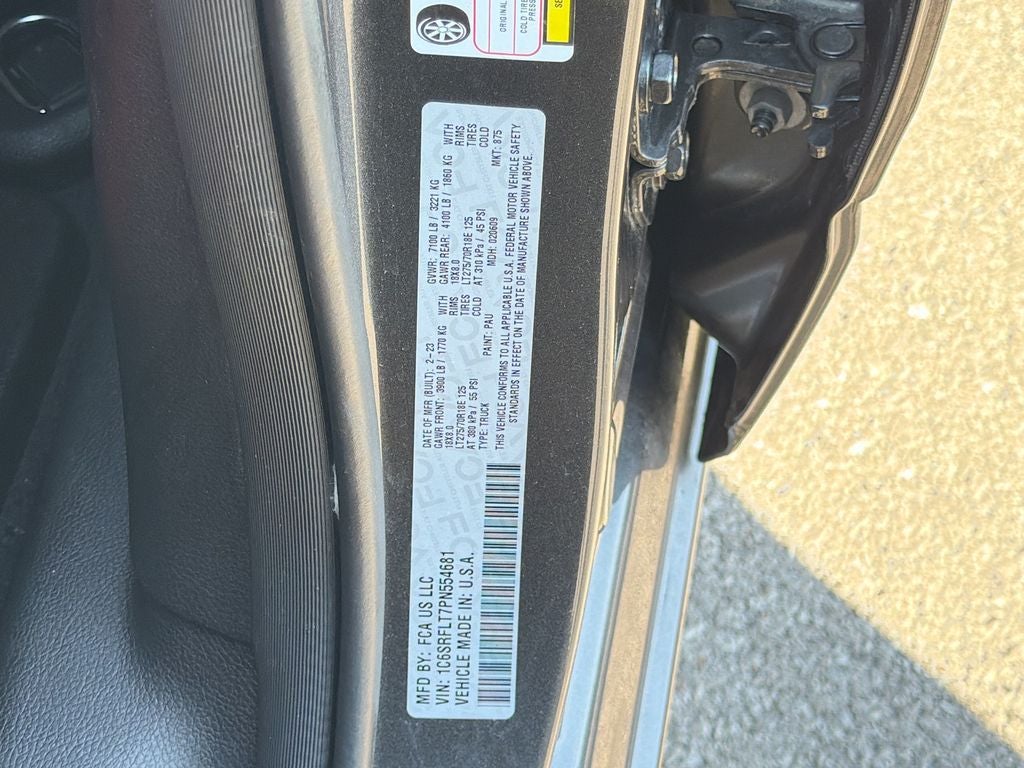 2023 RAM 1500 Rebel Crew Cab 4x4 5'7' Box