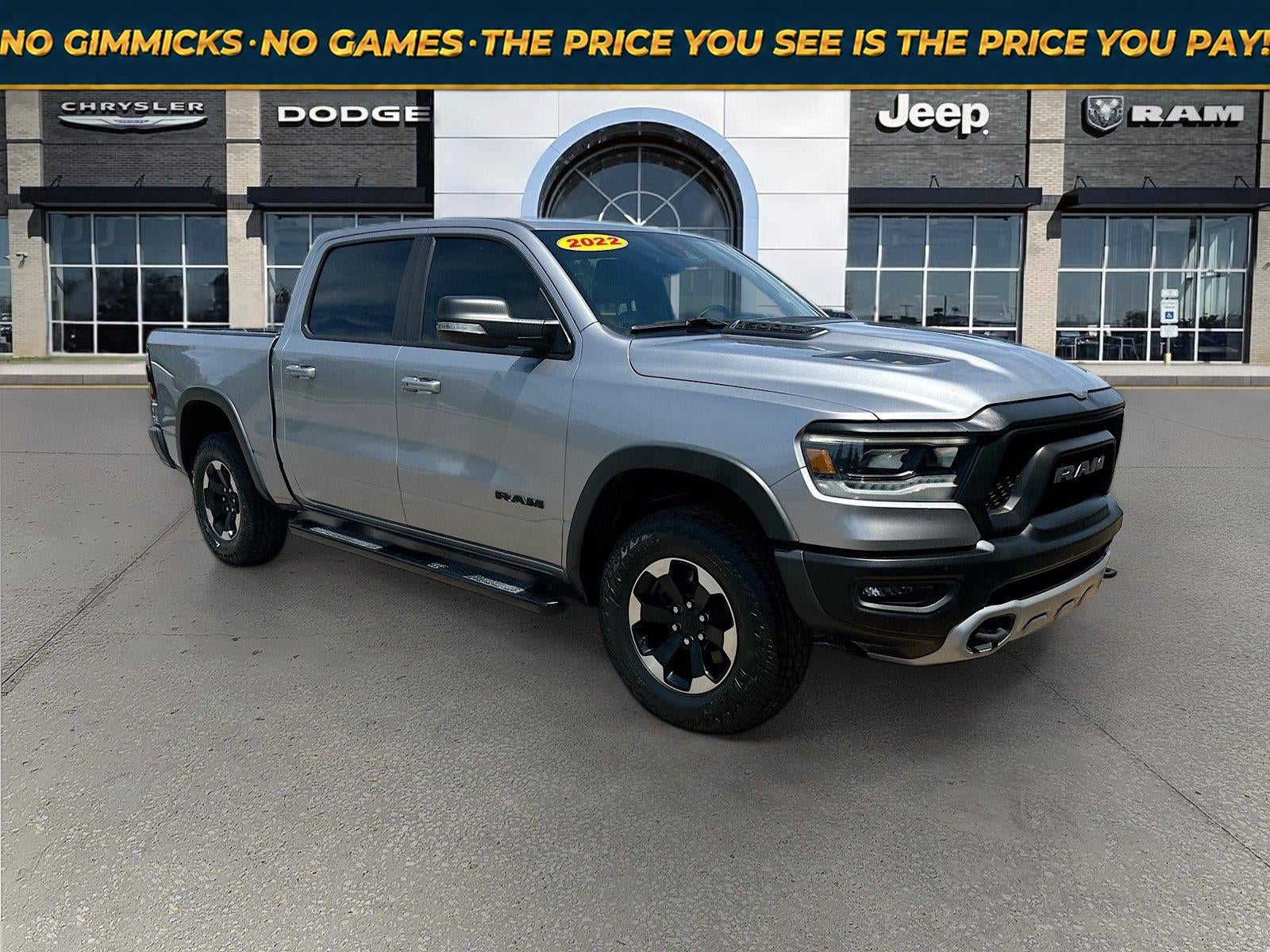 2022 RAM 1500 Rebel Crew Cab 4x4 5'7' Box