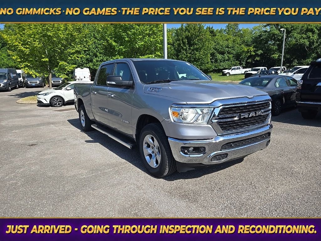 2022 RAM 1500 Big Horn Crew Cab 4x4 6'4' Box