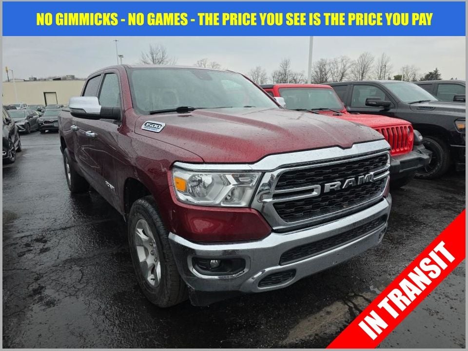 2023 RAM 1500 Big Horn Crew Cab 4x4 6'4' Box